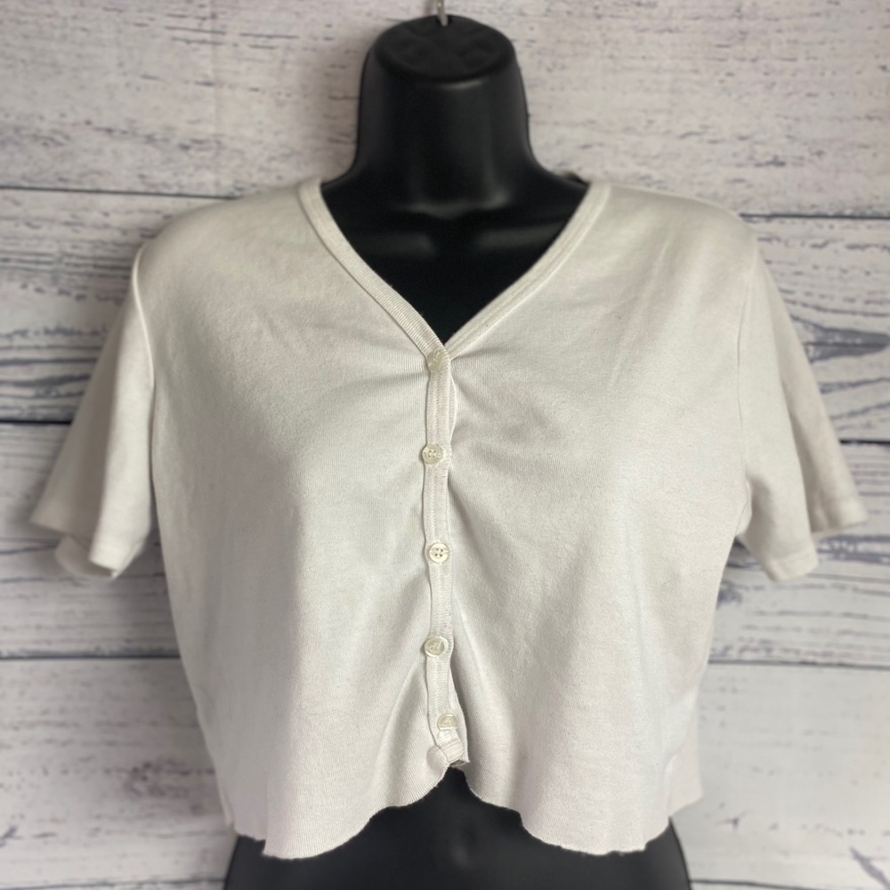 Brandy Melville Button Down Top